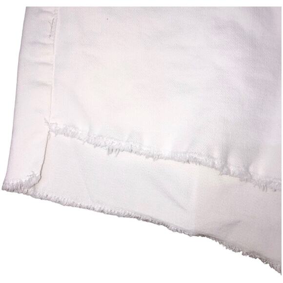 DL1961 Renee Cutoff Denim Shorts in Alpine White Size 25 EUC - Picture 11 of 14